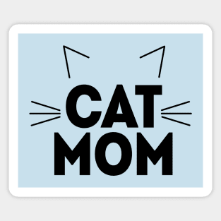 Cat Mom - Ears and Whiskers Sticker